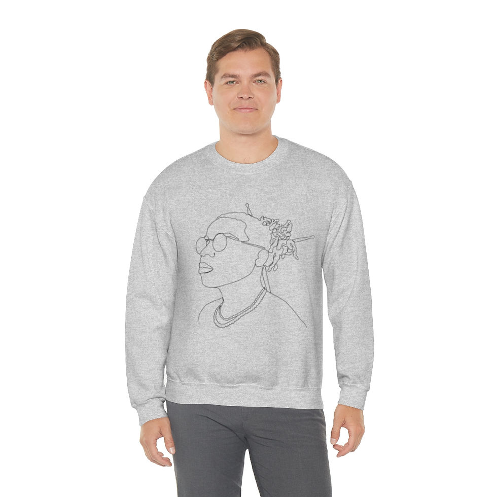 Thumbnail: JWJ "Portrait Mode" Crewneck Sweatshirt
