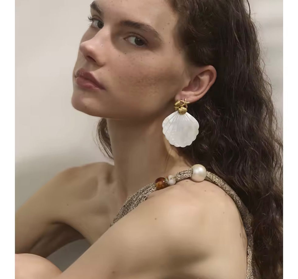 Thumbnail: Sasha Shell Earrings 