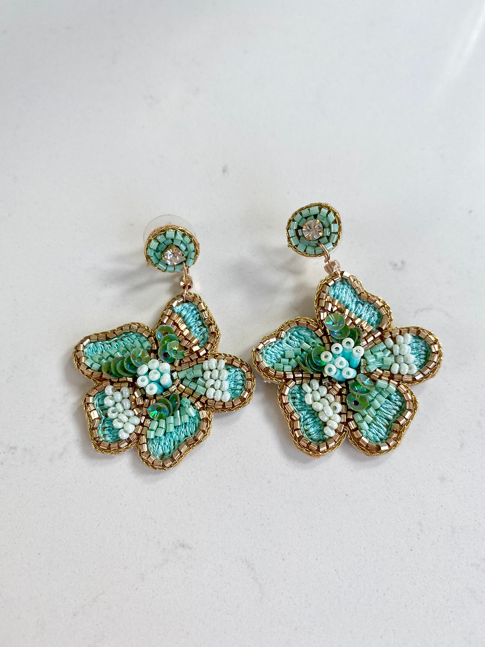Thumbnail: Lily Beaded Earrings 
