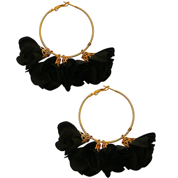 Thumbnail: Lotus Flower Earrings 