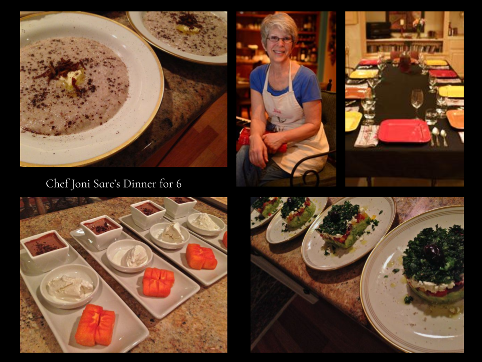 CHEF JONI SARE.. AT YOUR SERVICE!