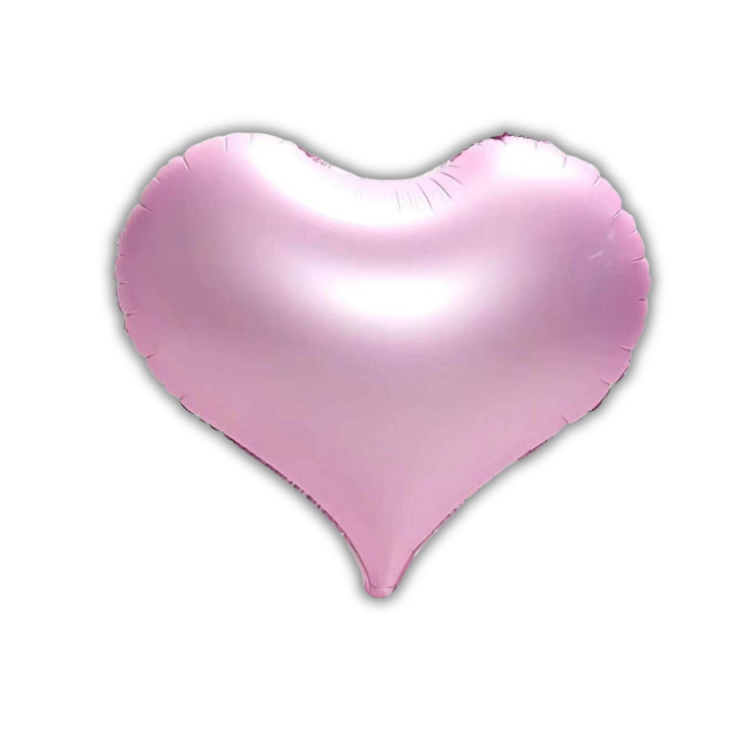 Heart Shape Balloon pink Foil Balloon | 20 Inche AiRise