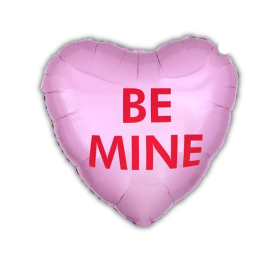 Be Mine Pink Foil Balloon | 18 Inch