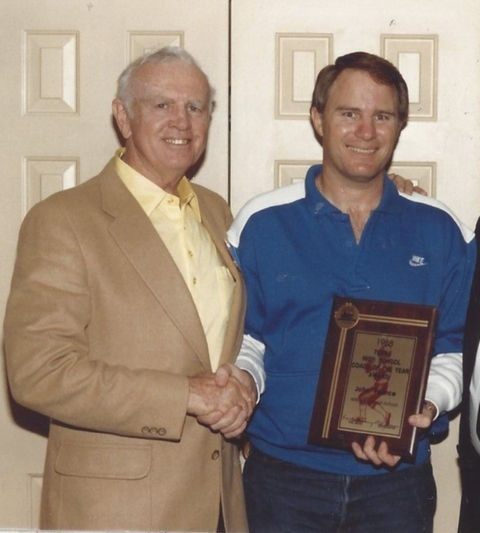 BillYeoman presents Texas High School Coach of the Year