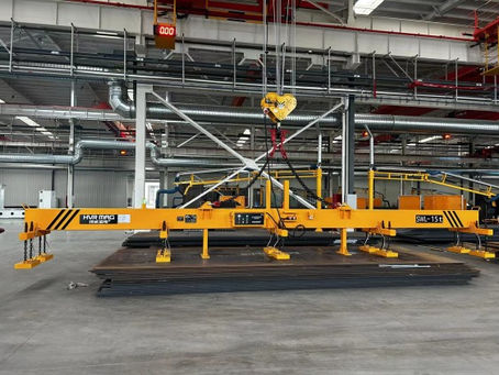 Aplicação do ímã de elevação eletro permanente na indústria de corte de aço