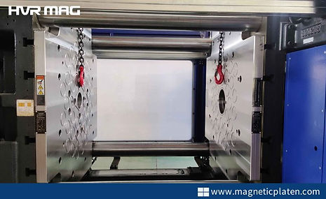 Fixação e troca rápida de moldes em injetora plástica