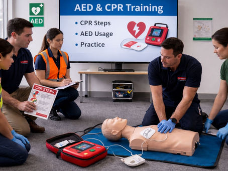 Onsite Workplace AED & CPR Training Auckland, Wellington & Christchurch