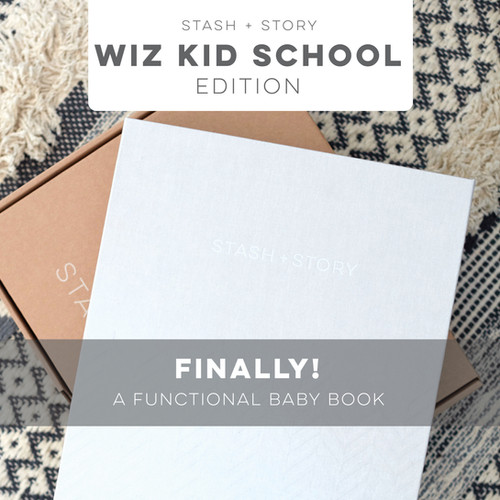 SCHOOL MEMORY BOOK STASH + STORY BINDER stashstory