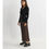 Thumbnail: Chestnut Textured Maxi Skirt with Back Slit