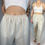 Thumbnail: Creme White Stretch Trousers SIZE 16