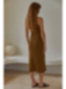 Thumbnail: Olive Brown Maxi Dress