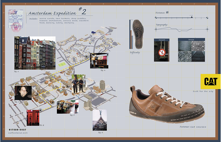Caterpillar footwear city walking shoes