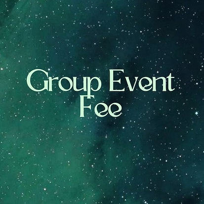 Group Event Fee- IN PERSON
