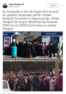 Muhalif politikacı Suriyeli mültecileri işsizliğin nedeni olarak gösterdi