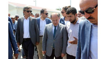 Başbakan yardımcısı Akdağ'dan 3500 konteynerlik mülteci kampına ziyaret
