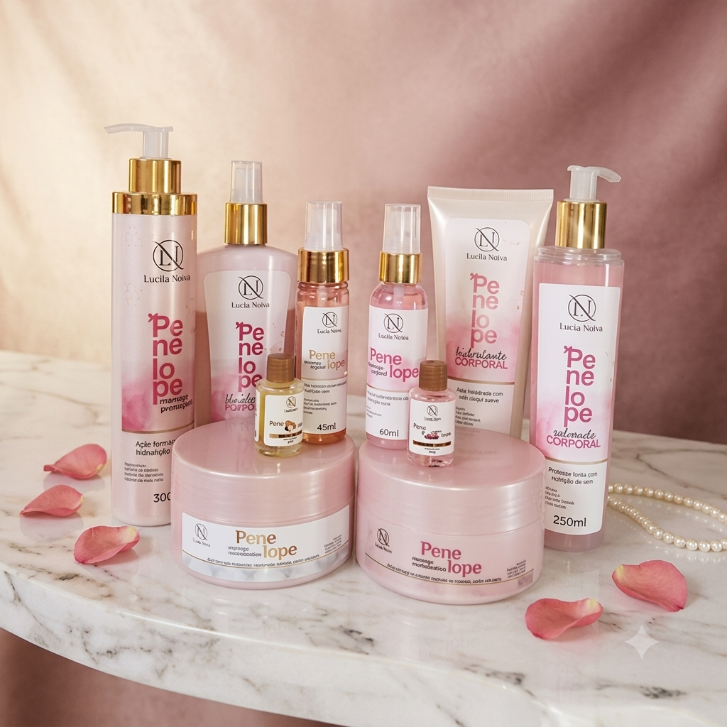 LINHA COMPLETA 08 Produtos - PENELOPE LN