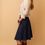 Thumbnail: 1970s Hand Painted Denim Skirt | Size 8