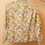 Thumbnail: 1970s Cotton Floral Blouse | Size 10
