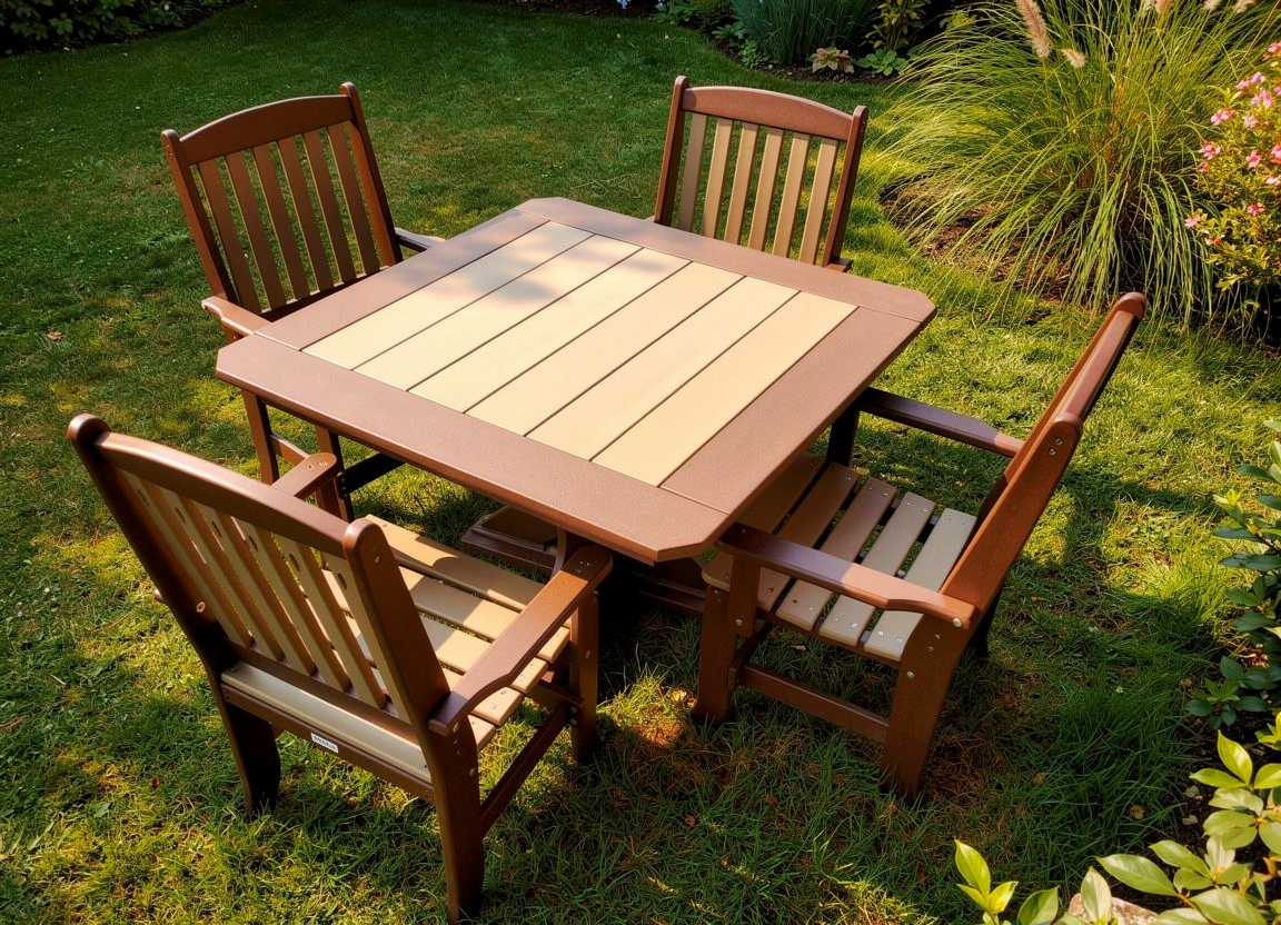 4x4  5 Piece Dining Set