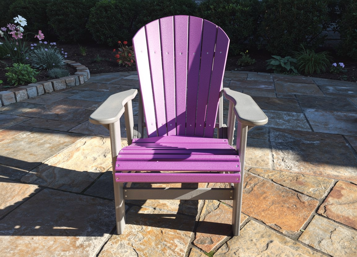 Single Adirondack Chair.