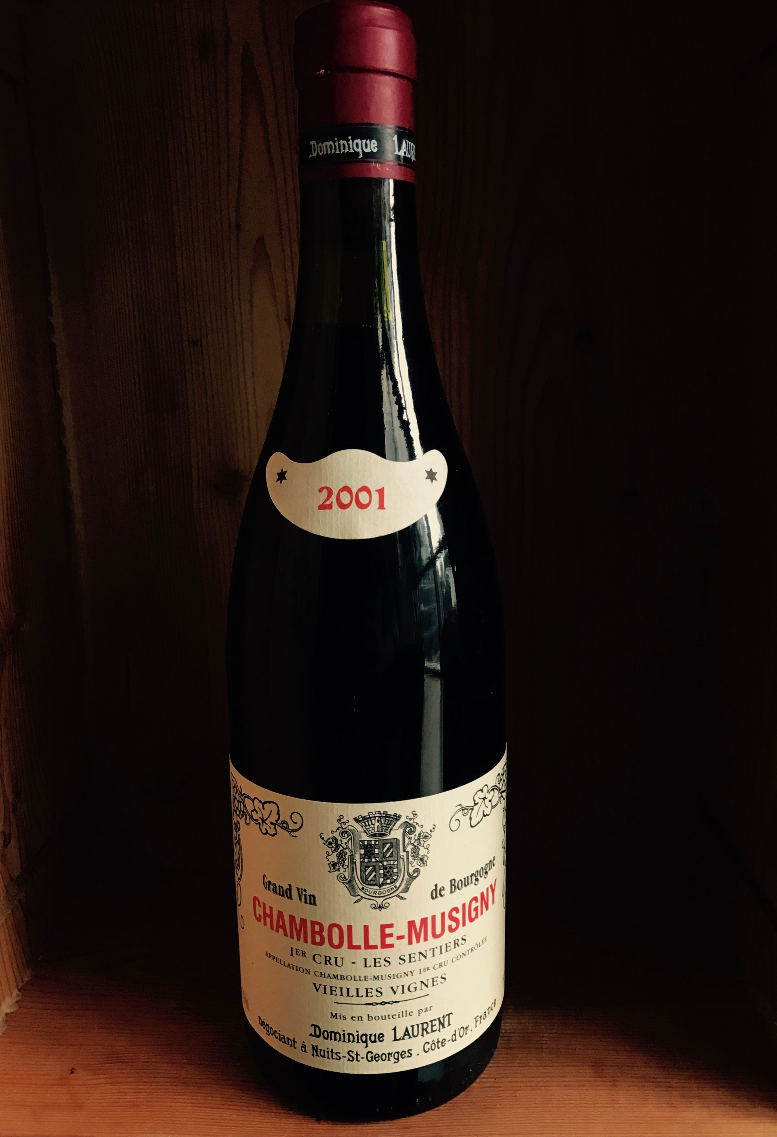 2001 Dominique Laurent Chambolle Musigny