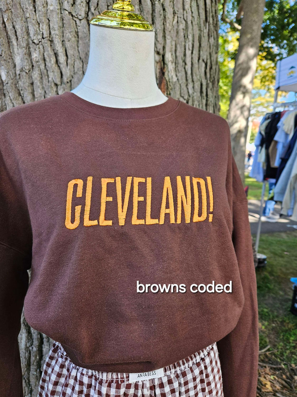 Thumbnail: CLEVELAND! crewneck