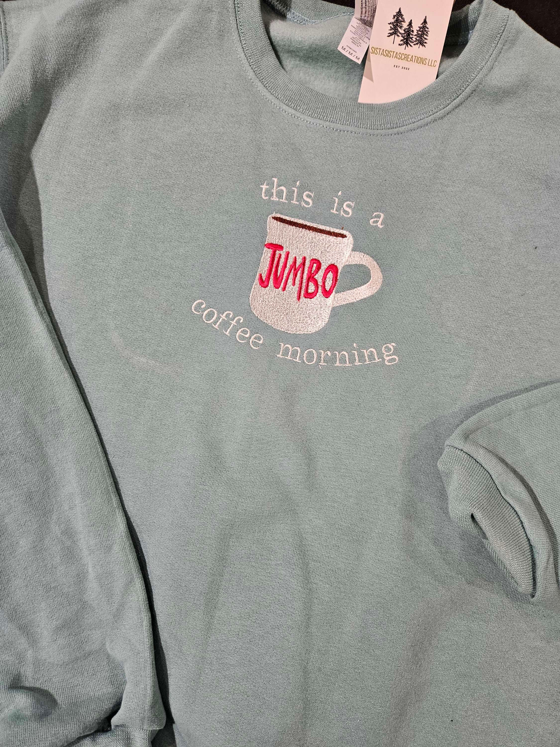 coffee morning crewneck 