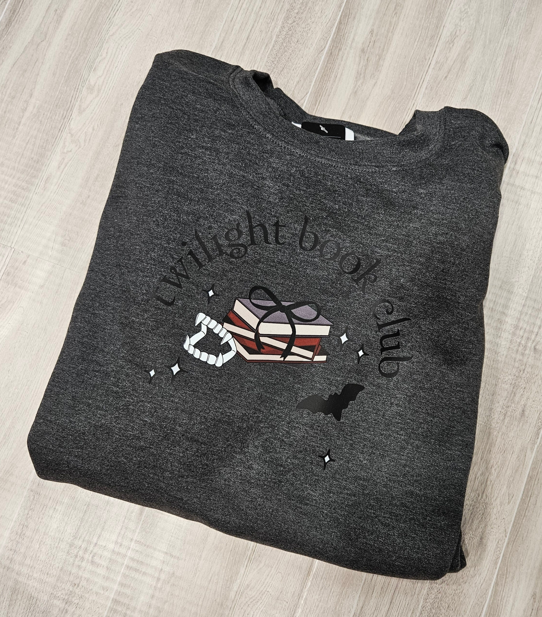 vampire book club crewneck 