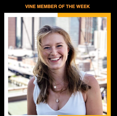 JUV Consulting: Vine Member of the Week (2020) - Katharina Mueller