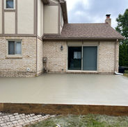 concrete patio 