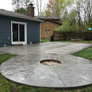 concrete patio near shelby township
