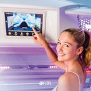 Touch Screen Tanning Bed