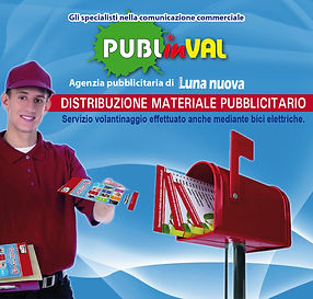 Distribuzione volantini Publinval