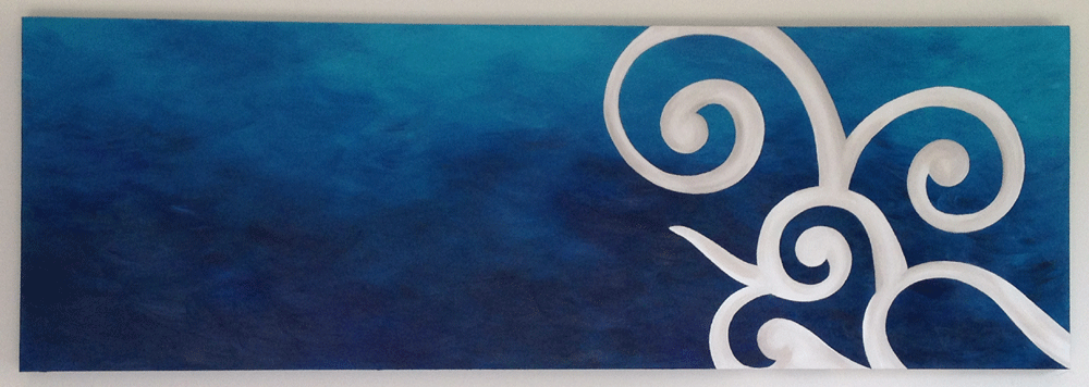 Acrylic on canvas by Janet Nikora