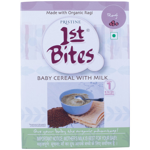 1st Bites Baby Cereal 300g Organic Ragi (6-24 Months) Stage