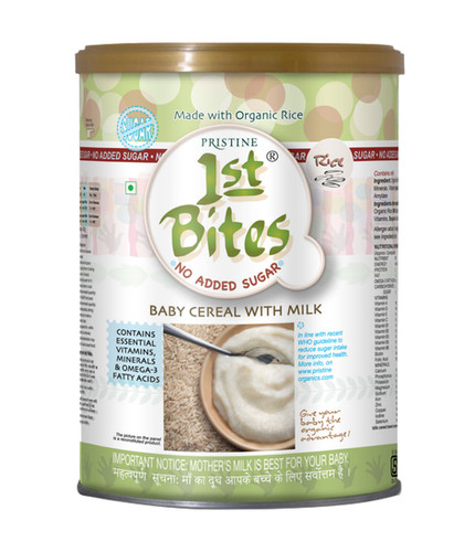 1st Bites Baby Cereal 400g| Organic Rice- No Added Sugar|6-24