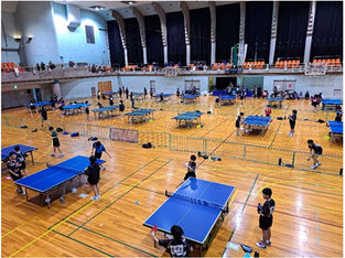 第14回市民卓球大会(中学生の部)が開催されました。