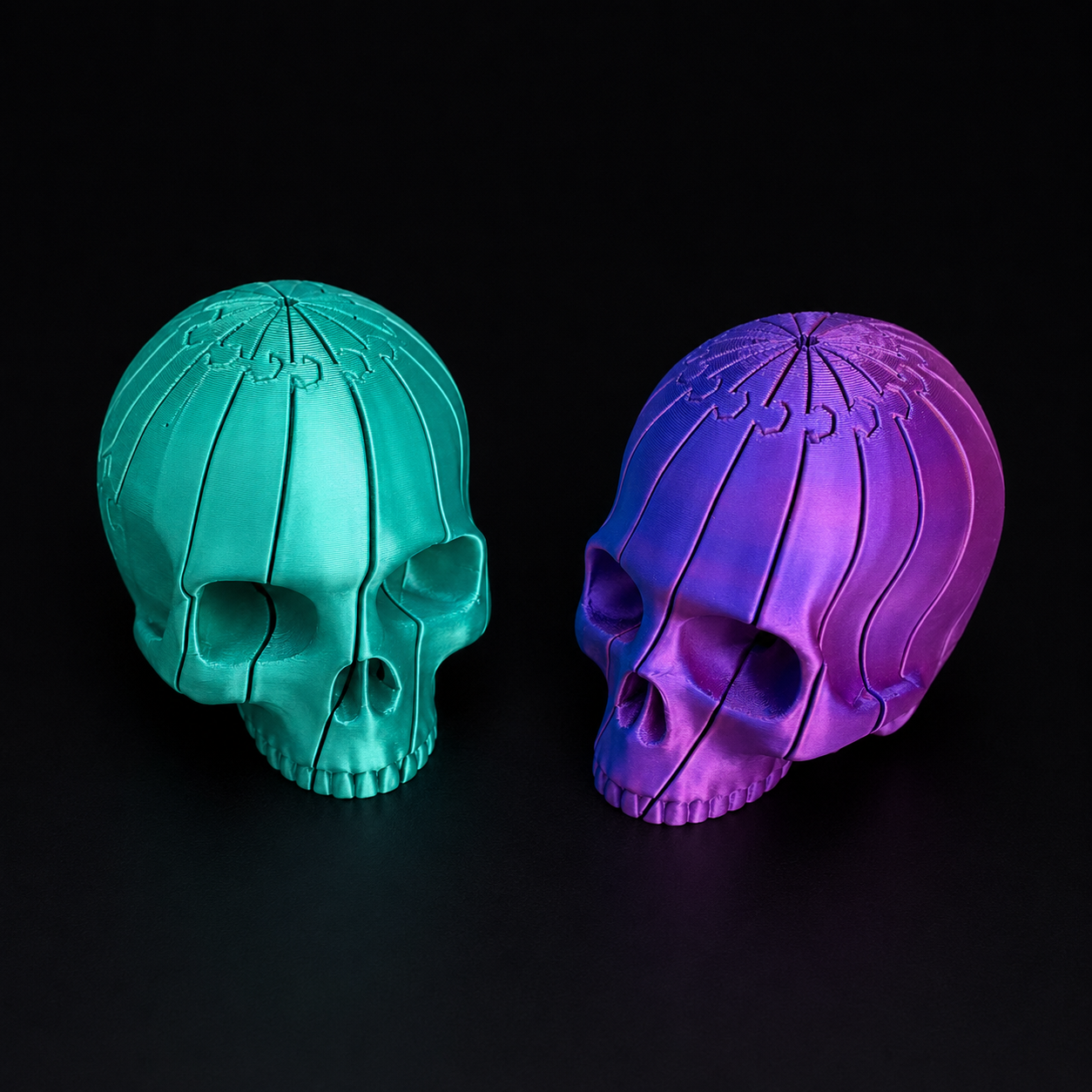 3D Printed Articulated Skull