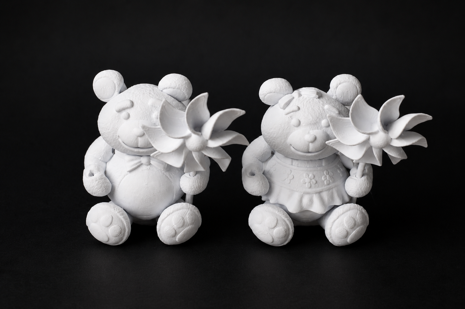 White Bears (paint your own)