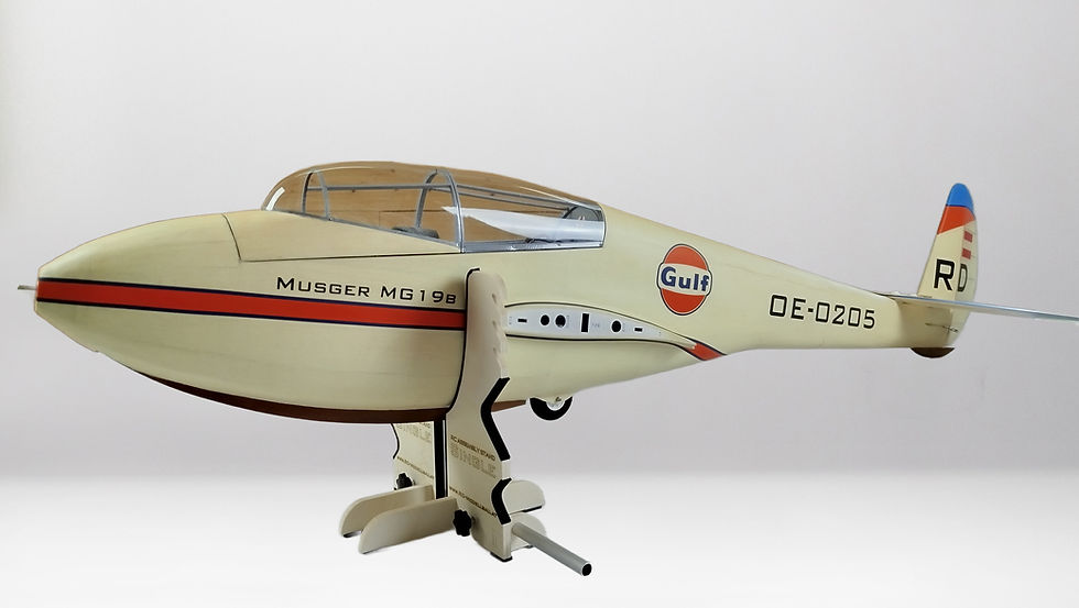 RC Assembly Stand Single – Universeller Montageständer für RC-Segelflugmodelle
