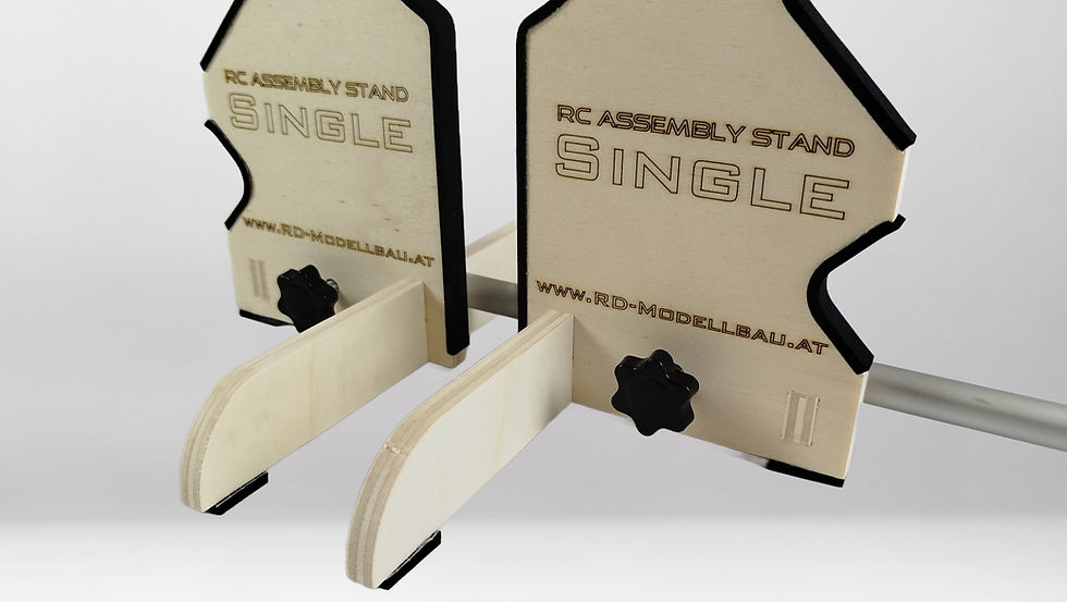 Miniaturbild: RC Assembly Stand Single – Universeller Montageständer für RC-Segelflugmodelle