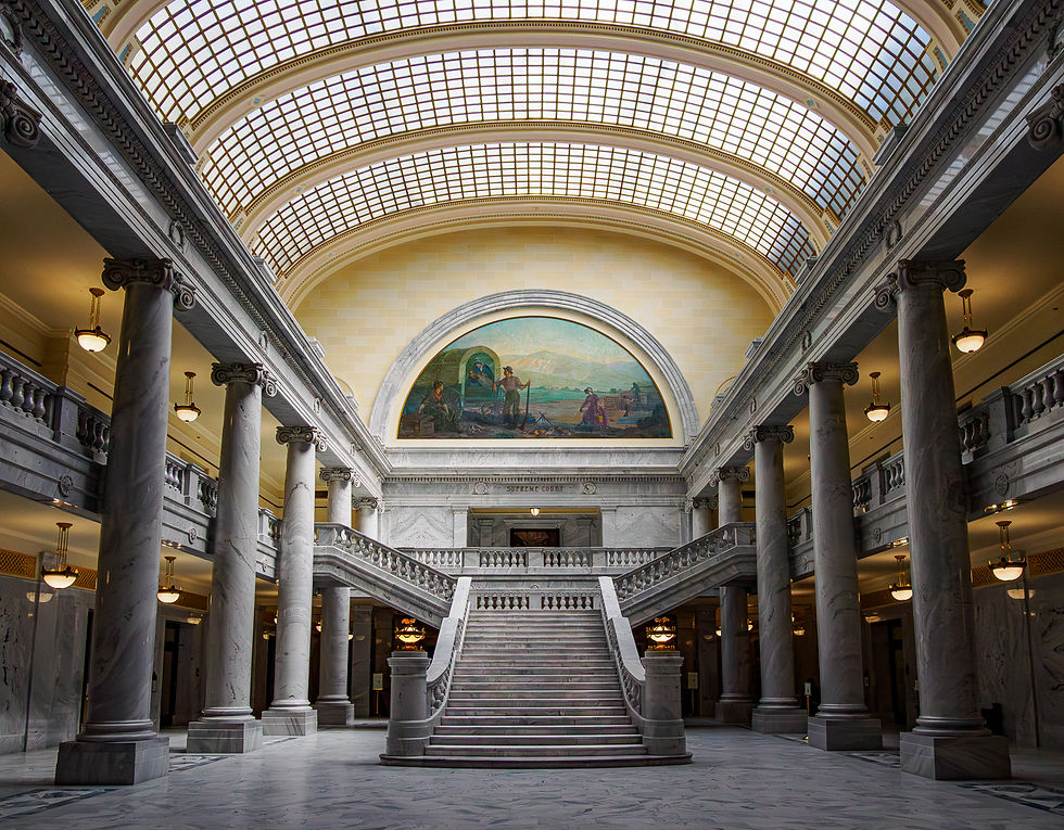 Steven Frahm, "Salt Lake City Capitol Interior"