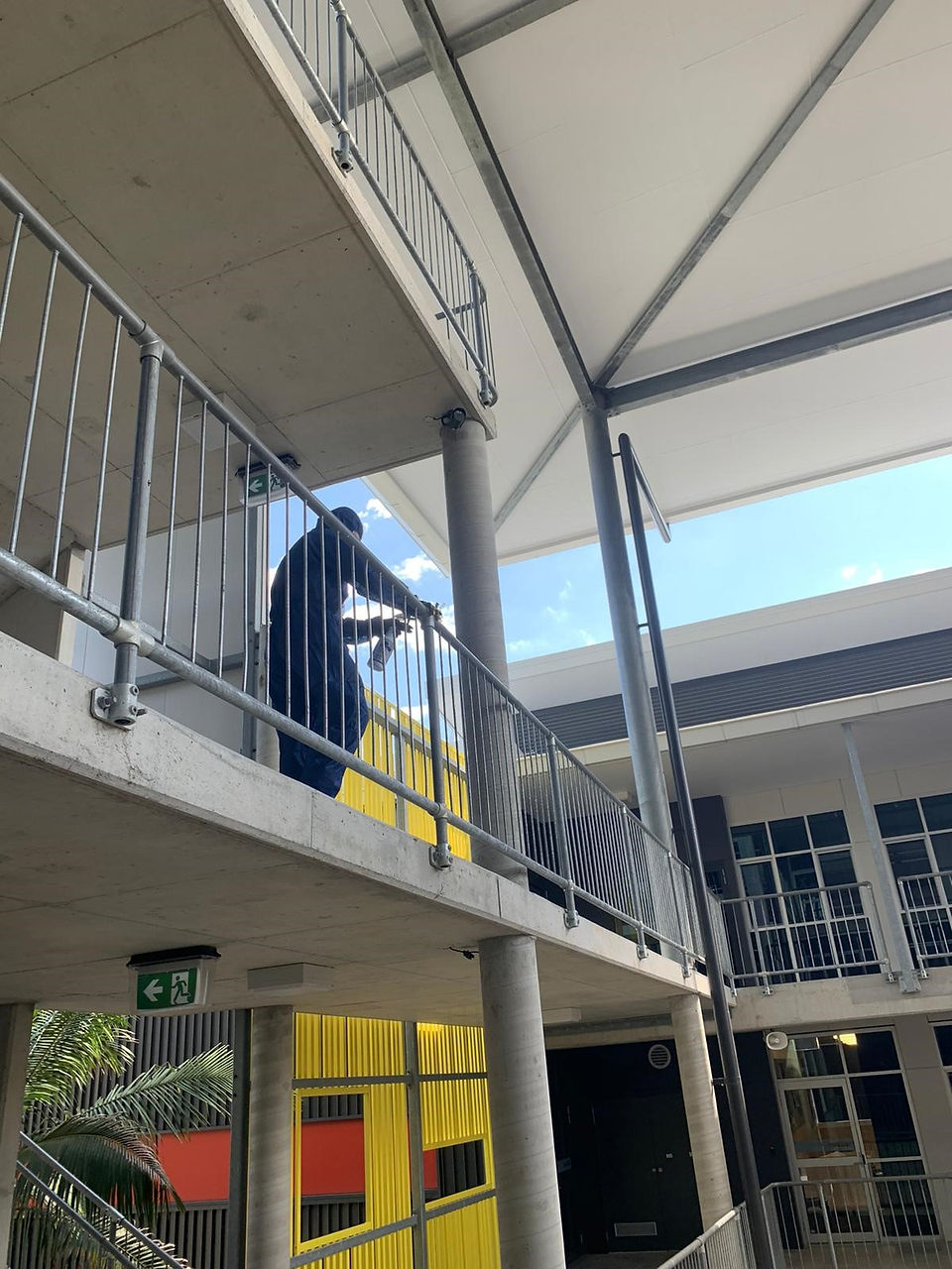 Sanitisation Railings