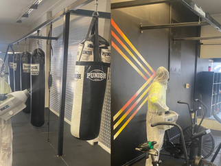 COVID-19 deep clean success at local gym