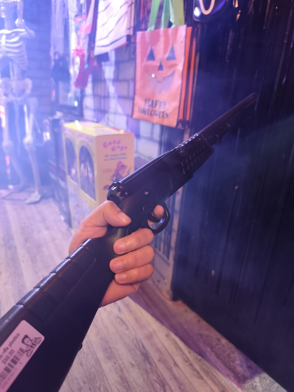 Miniatura: Arma falsa rifle de plastico