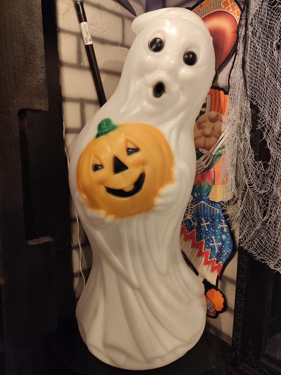 Fantasma con luz plastico halloween