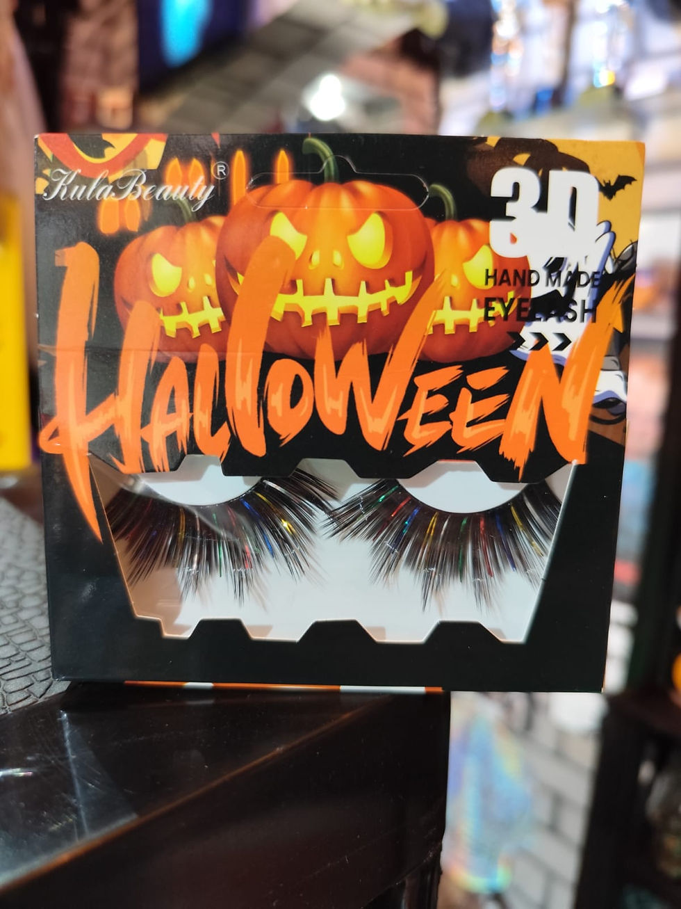 Miniatura: Pestañas postizas halloween adulto