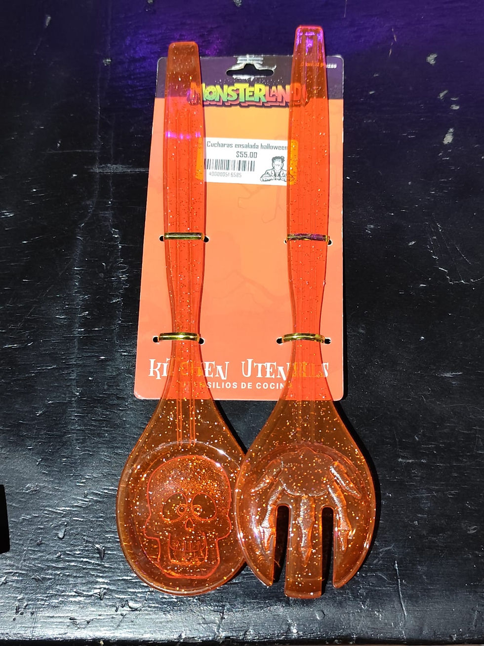 Cucharas ensaladeras halloween