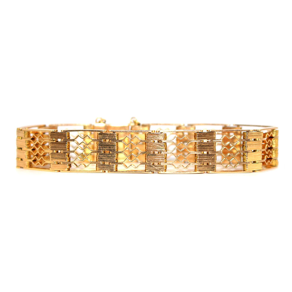 Antique Gatelink Bracelet