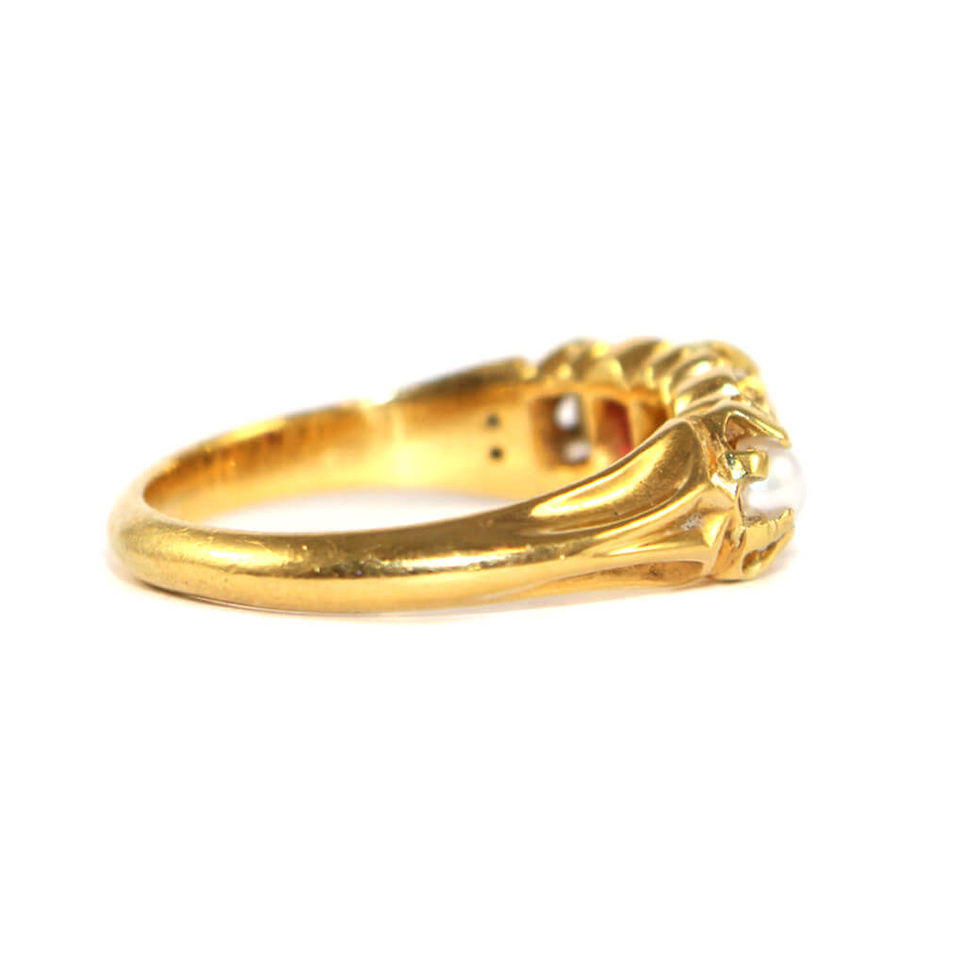 Victorian Ruby Ring UK